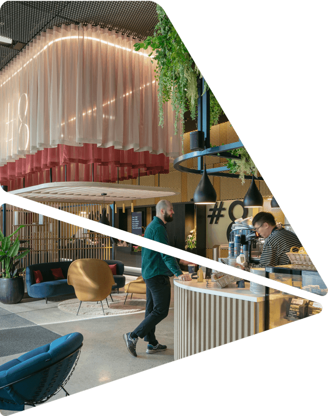 קפיטריה במשרד Office Cafeteria