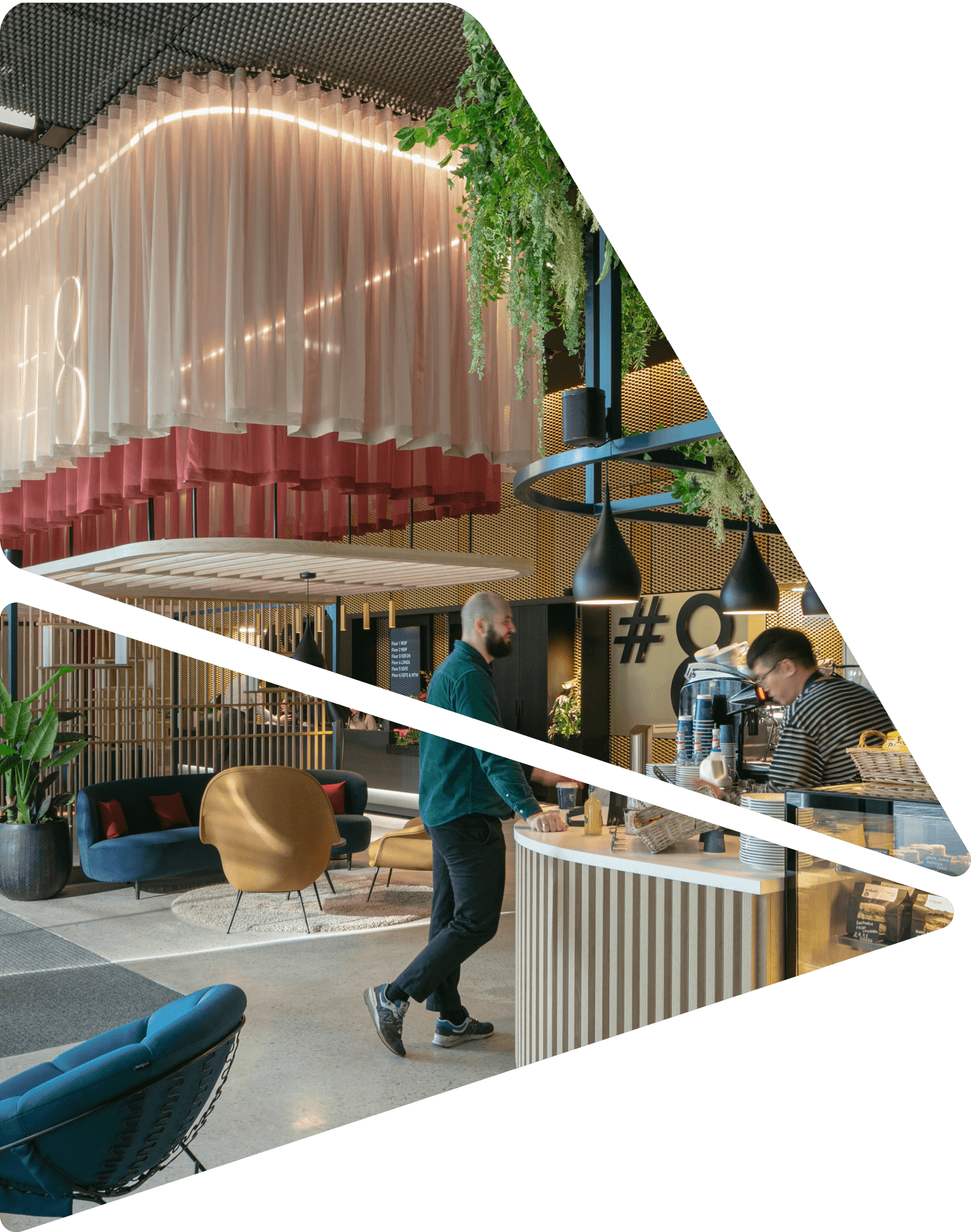 קפיטריה במשרד Office Cafeteria